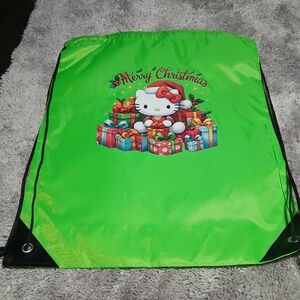 Hello Kitty Merry Christmas Drawstring Bag  2pc